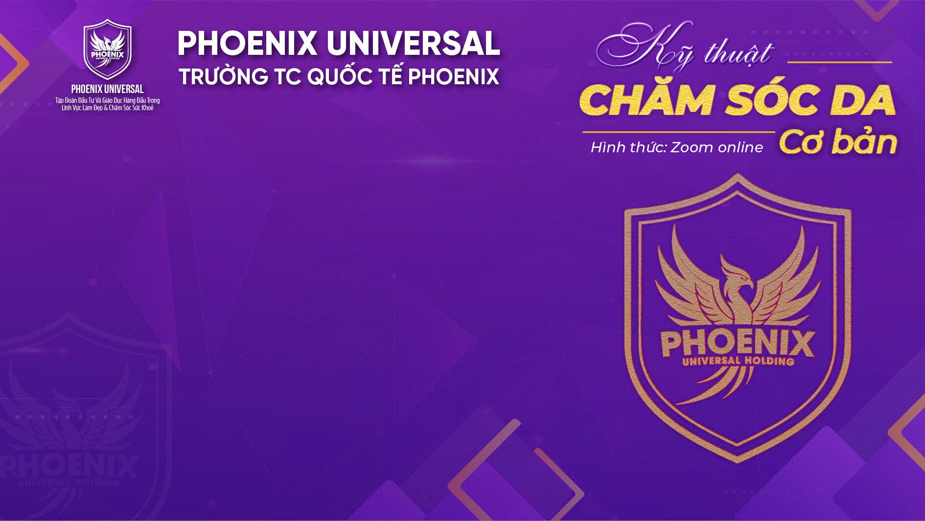 Thông báo về việc mở lớp chăm sóc da Chương trình đào tạo thường xuyên