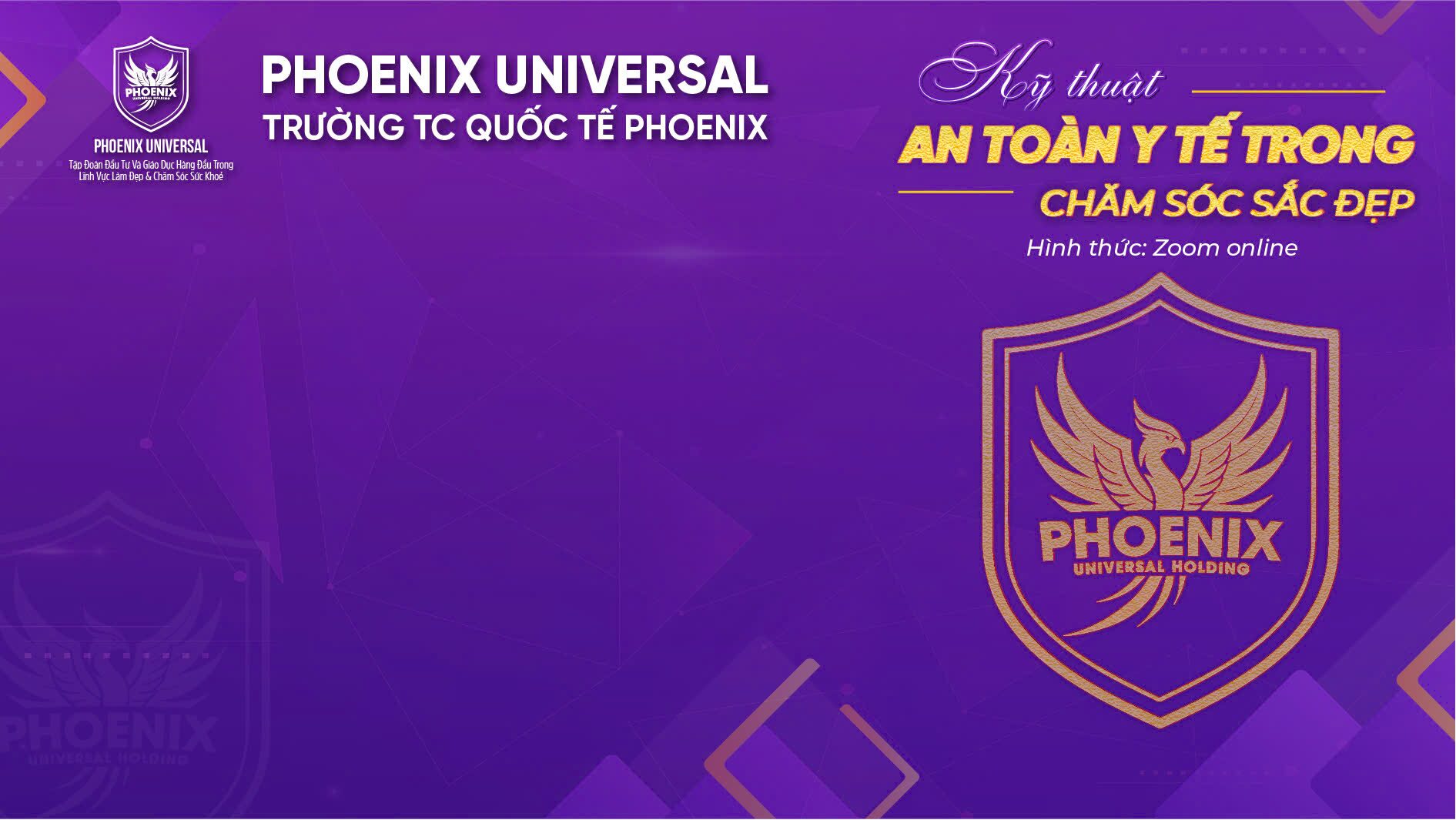 Thông báo về việc mở lớp An toàn y tế trong chăm sóc sắc đẹp Chương trình đào tạo thường xuyên