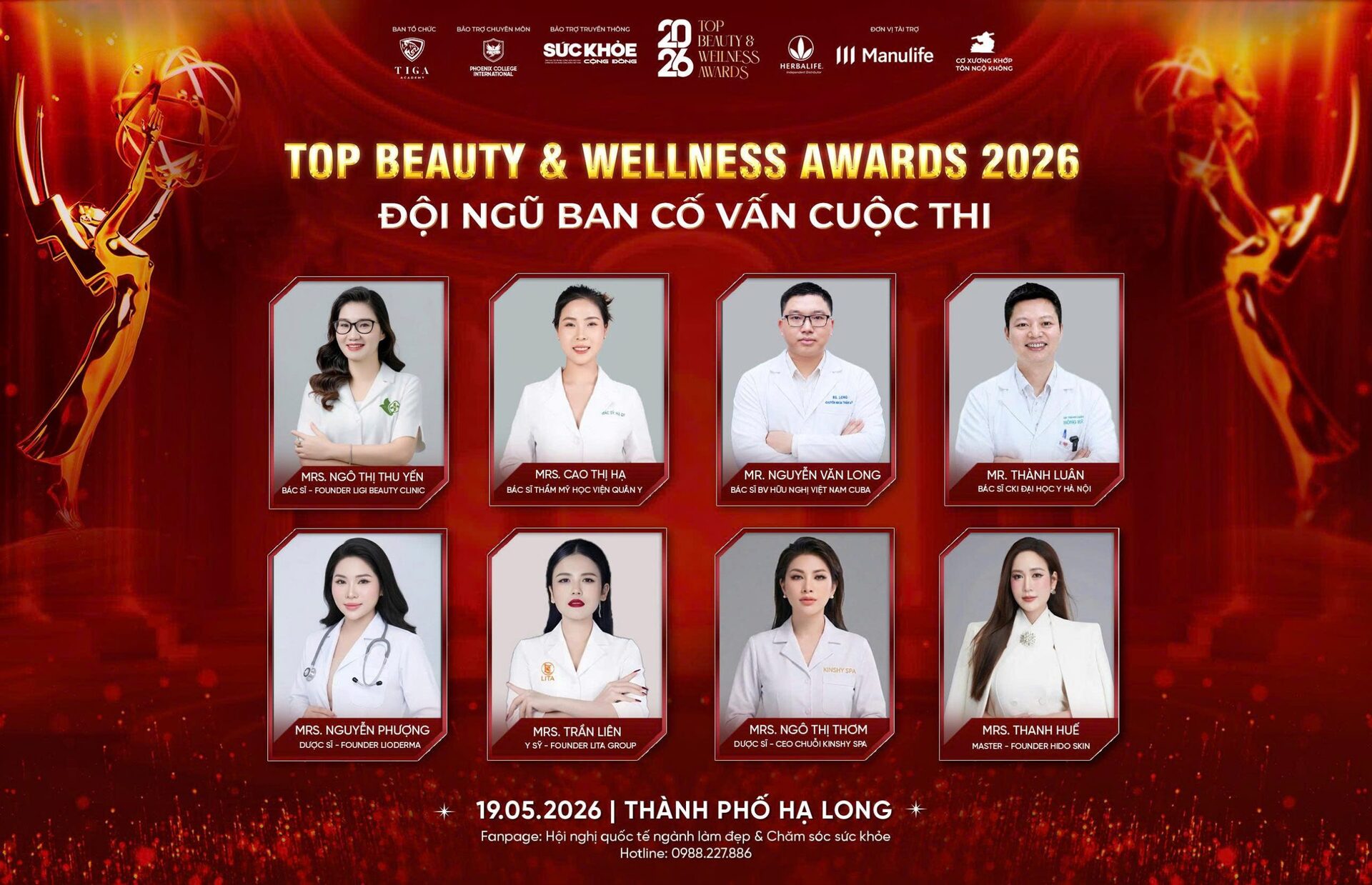 Lộ diện đội ngũ ban cố vấn quyền lực tại Top Beauty & Wellness Awards 2026