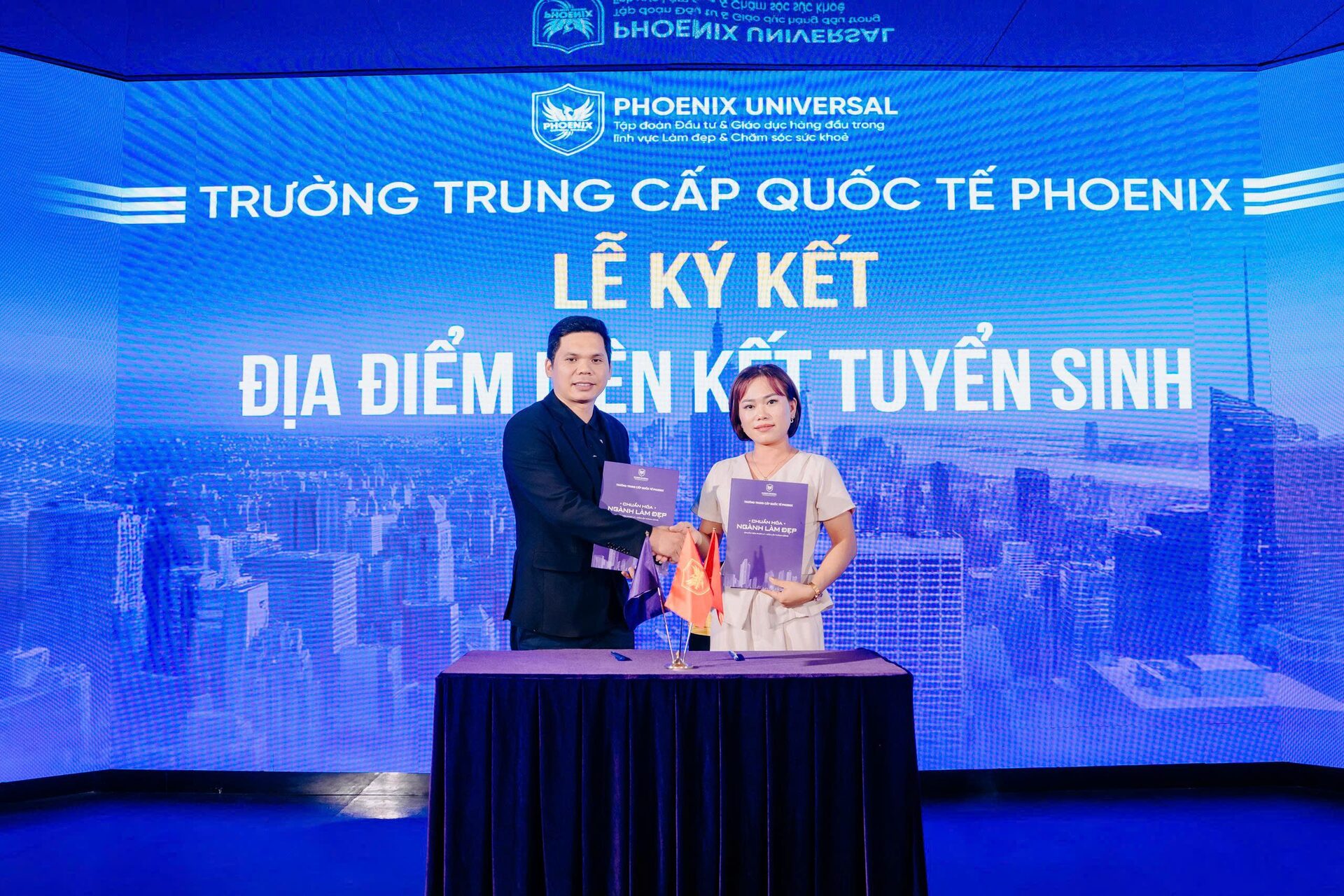 Lễ ký kết địa điểm liên kết tuyển sinh: Mở rộng cơ hội học tập cho học viên